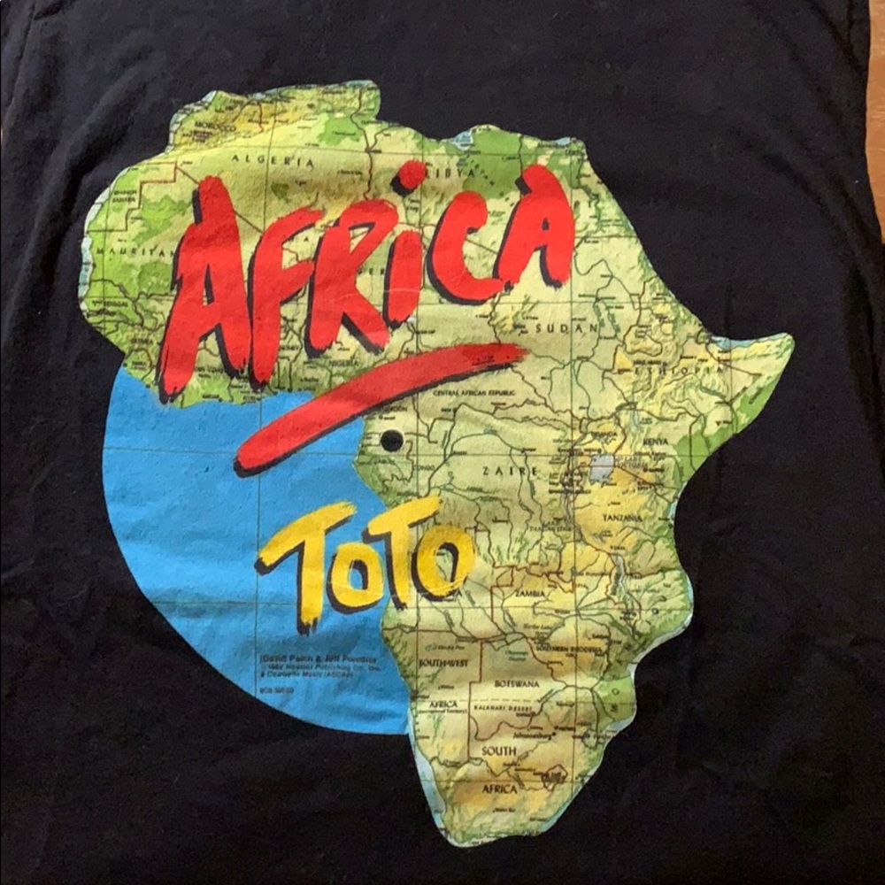 Africa - ToTo t-shirt